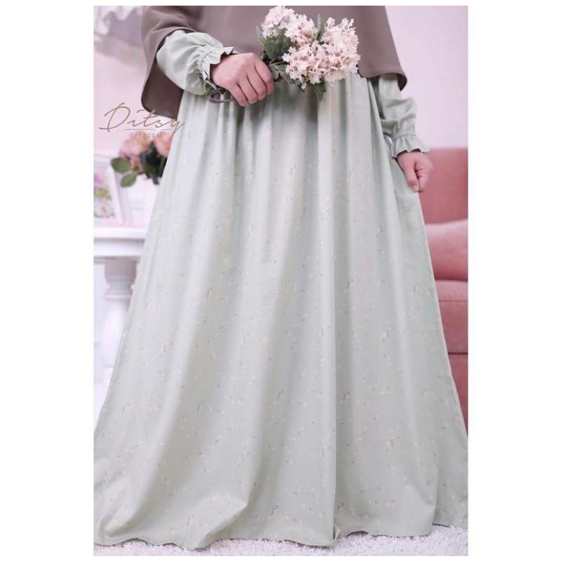 [SIAP KIRIM] MAILEEN GREEN SIZE XS BY DITSY DESEMBER 2021