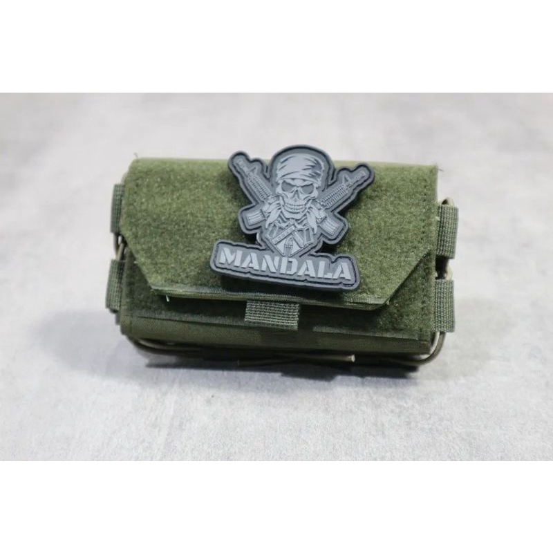 Pouch Hp Tactical / pouch Horizontal Hijau / Sarung Hp Tactical Hijau