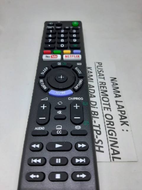 REMOTE REMOT SMART TV SONY LED NETFLIX MIRIP ORIGINAL