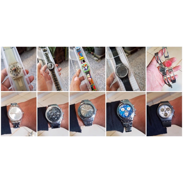 Swatch standar gent, chrono irony, irony