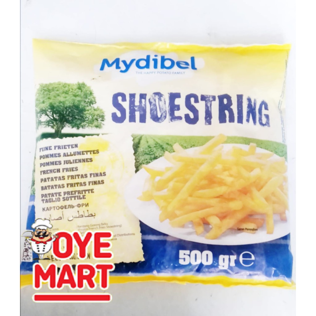 MYDIBEL SHOESTRING 500GR KENTANG GORENG IMPORT BELGIA