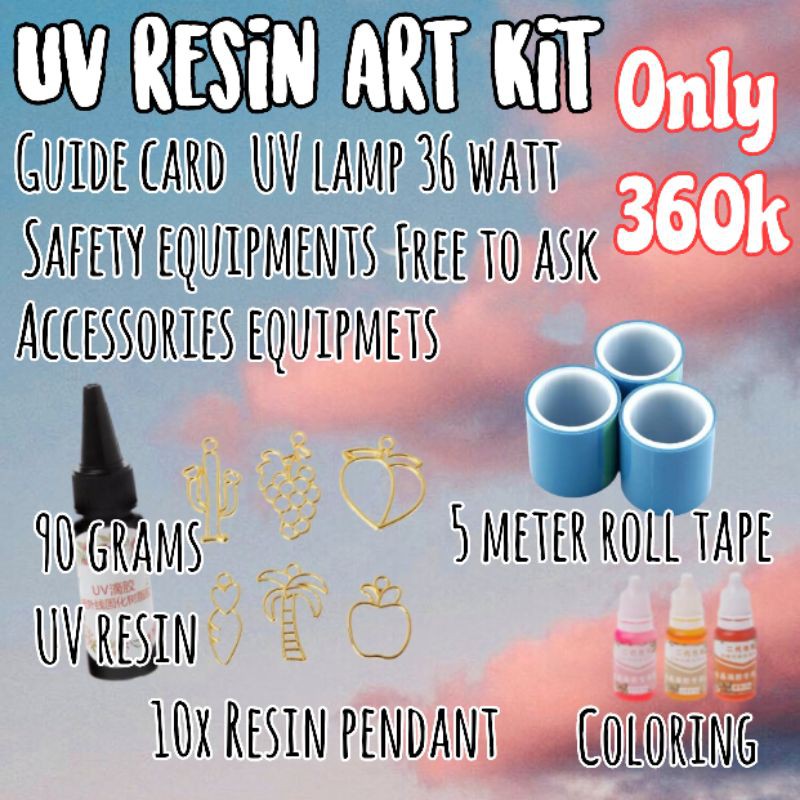 UV Resin Art Kit/ Resin Art kit/ Resin