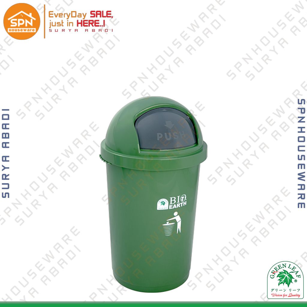 Tempat Sampah Bio 50L 2150 GREEN LEAF