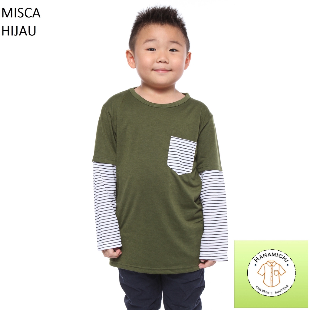 Hanamichi MISCA Kaos Anak Lengan Panjang