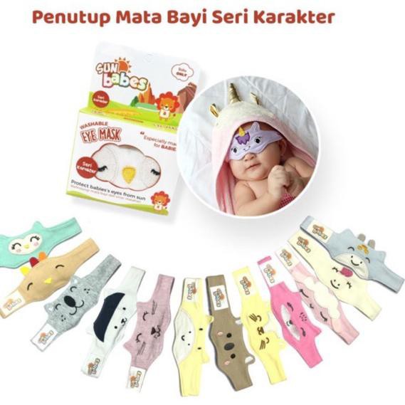 Sun Babes Eye Mask Karakter penutup Mata Bayi