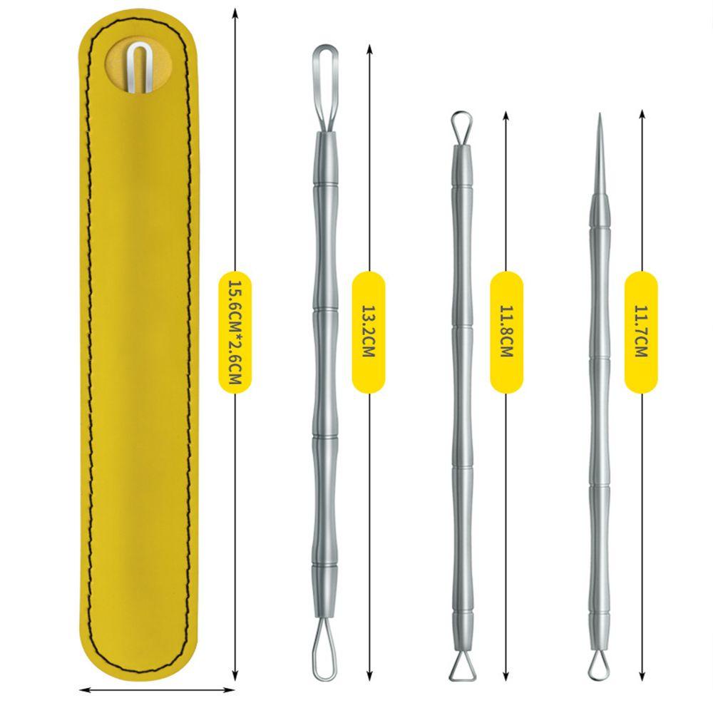 Agustina Alat Penghilang Komedo Nyaman Profesional Perawatan Kulit Dahi Hidung Dagu Jerawat Remover Kit