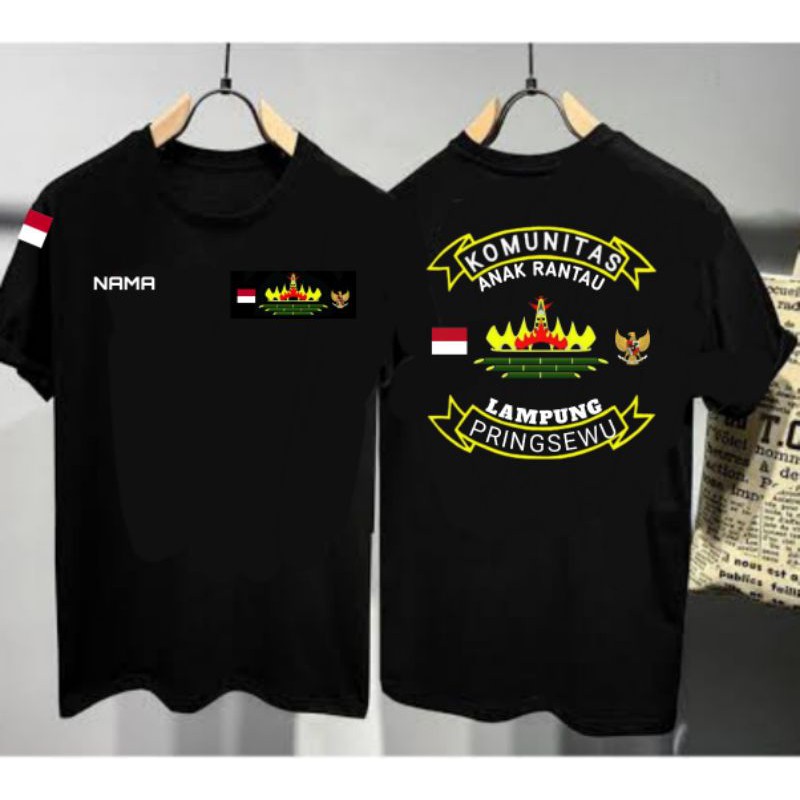 KAOS KOMUNITAS LAMPUNG / KAOS ANAK RANTAU PRINGSEWU /KAOS SIGER /KAOS SIGER LAMPUNG