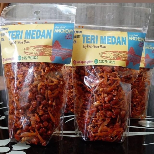 

Ikan Teri Khas Medan