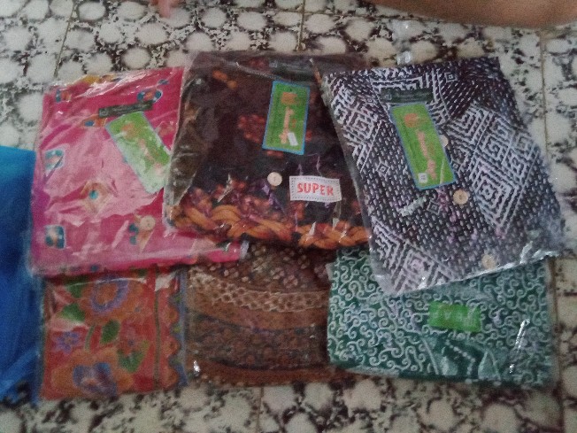 Daster Kalong Jumbo Ld 140 Batik Hap Original / Daster Kaftan / Daster Kelelawar / Daster Batik Solo