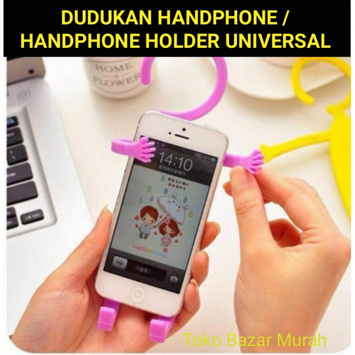 Handphone holder dudukan handphone flexible universal