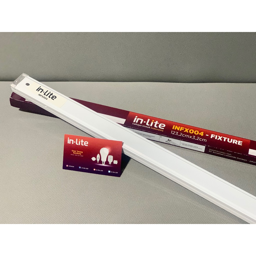 KAP LAMPU RUMAH LAMPU KAP TL T8 INLITE 120CM - INFX004
