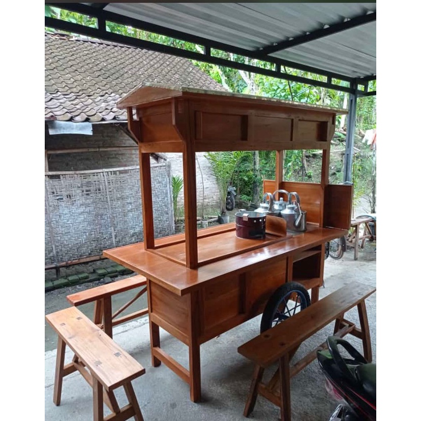 Gerobak angkringan / Rombong angkringan