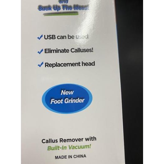 ✤ 1.1 ✤ New arrivals pedi vac /penghalus tumit kaki "