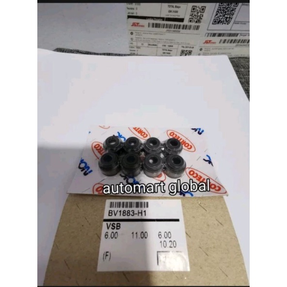 oil seal klep soluna al50 set 8pc nok asli