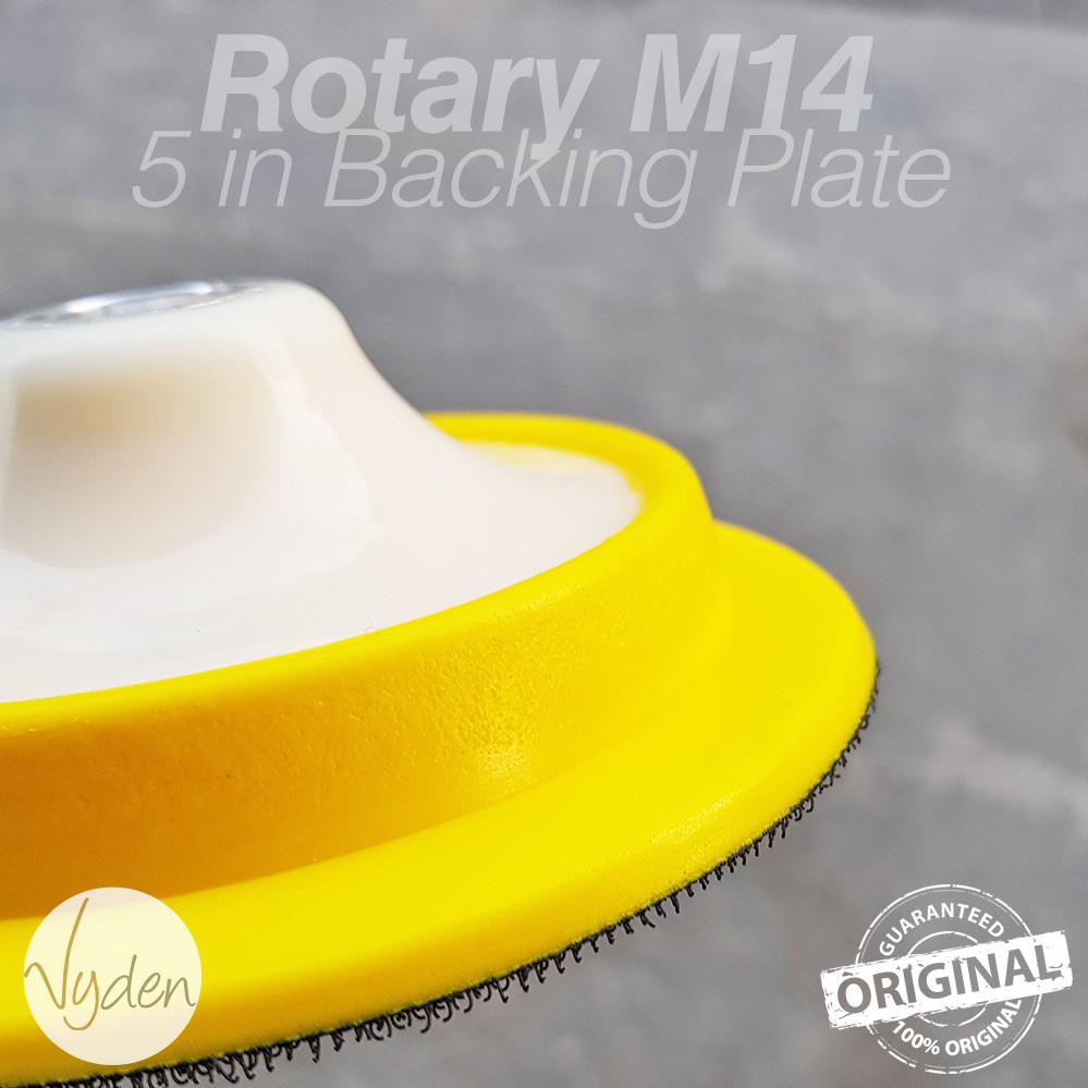 VYDEN 5 inch Rotary M14 Backing Plate Flexible SHINEMATE DEWALT MURAH