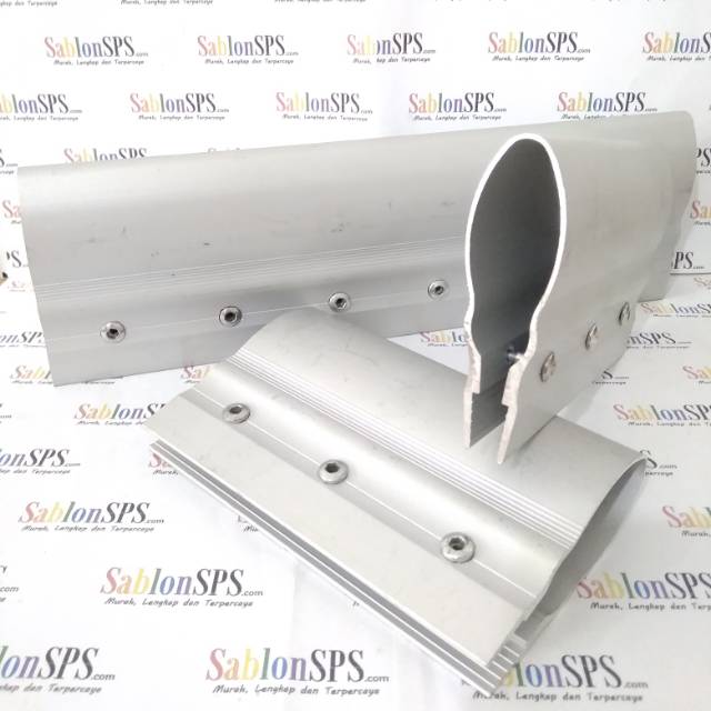Gagang Rakel Besar Aluminium Panjang 25 cm Baut Dalam