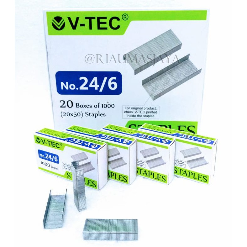 

Staples / Isi Hekter No. 3 (24/6) V tec