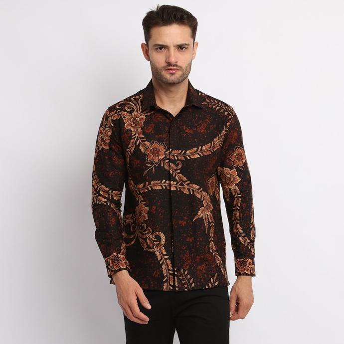 Maginot Kemeja Batik 3.0 Rawindra-LS Lengan Panjang Pria