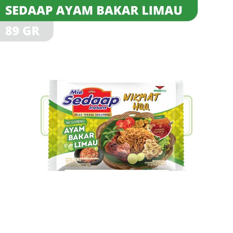 

MIE SEDAAP AYAM BAKAR LIMAU
