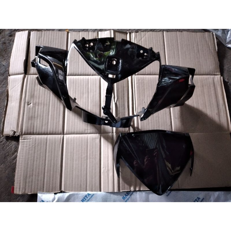 batok set visor visor supra x 125 FI 2014