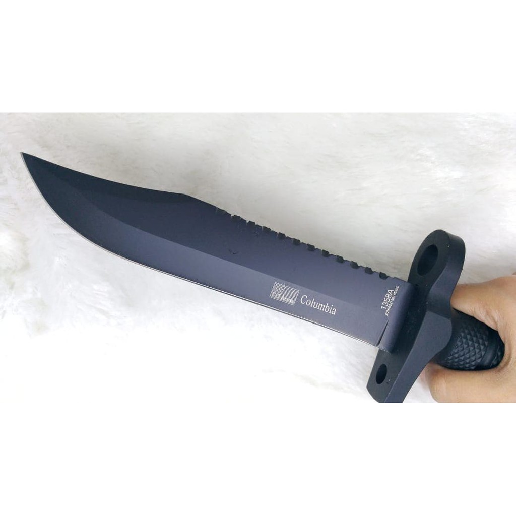 Hot Promo! PISAU COLUMBIA SANGKU SABER 1358A P1049 SURVIVAL OUTDOOR TAJAM Baru!