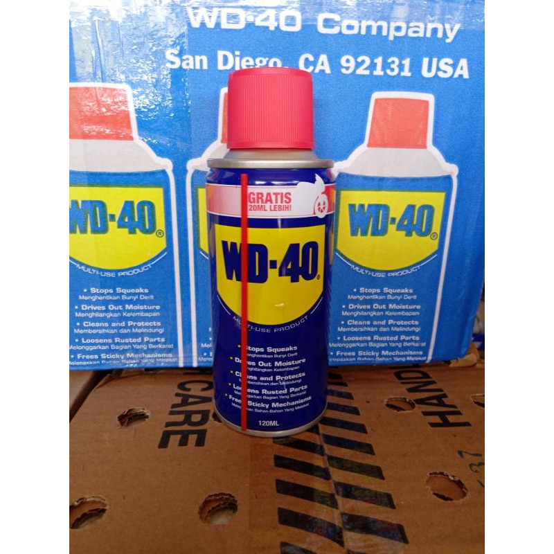 WD-40 WD40 WD 40 PELUMAS ANTI KARAT /PELUMAS SERBAGUNA 120 ML191 ML 333 ML