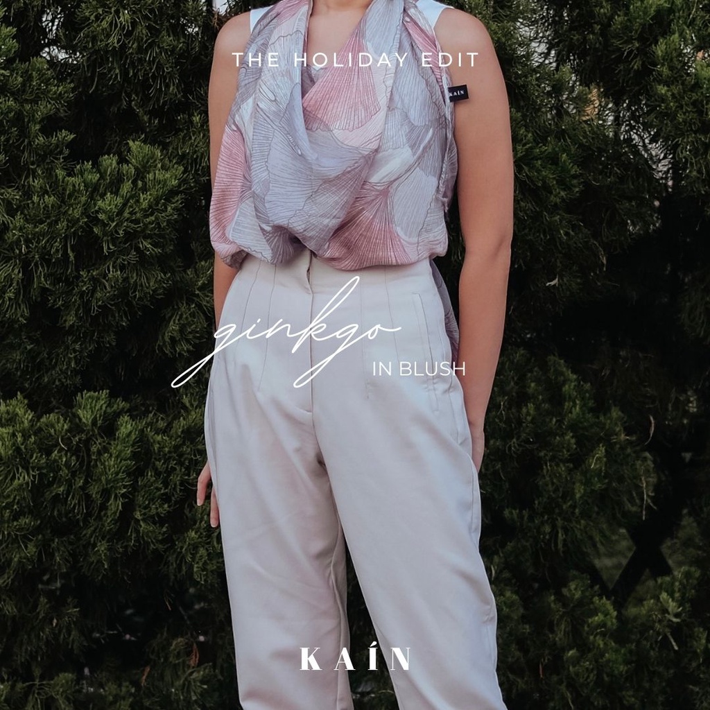 SHOPKAIN Ginkgo in Blush Shawl -  The Holiday Edit