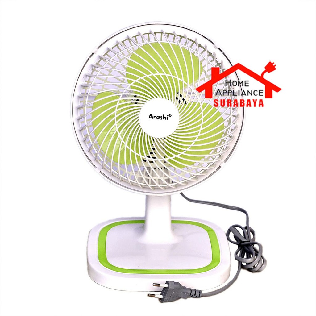 Kipas Angin Meja Duduk Desk General Fan Arashi AR 138 8 Inch 8&quot;