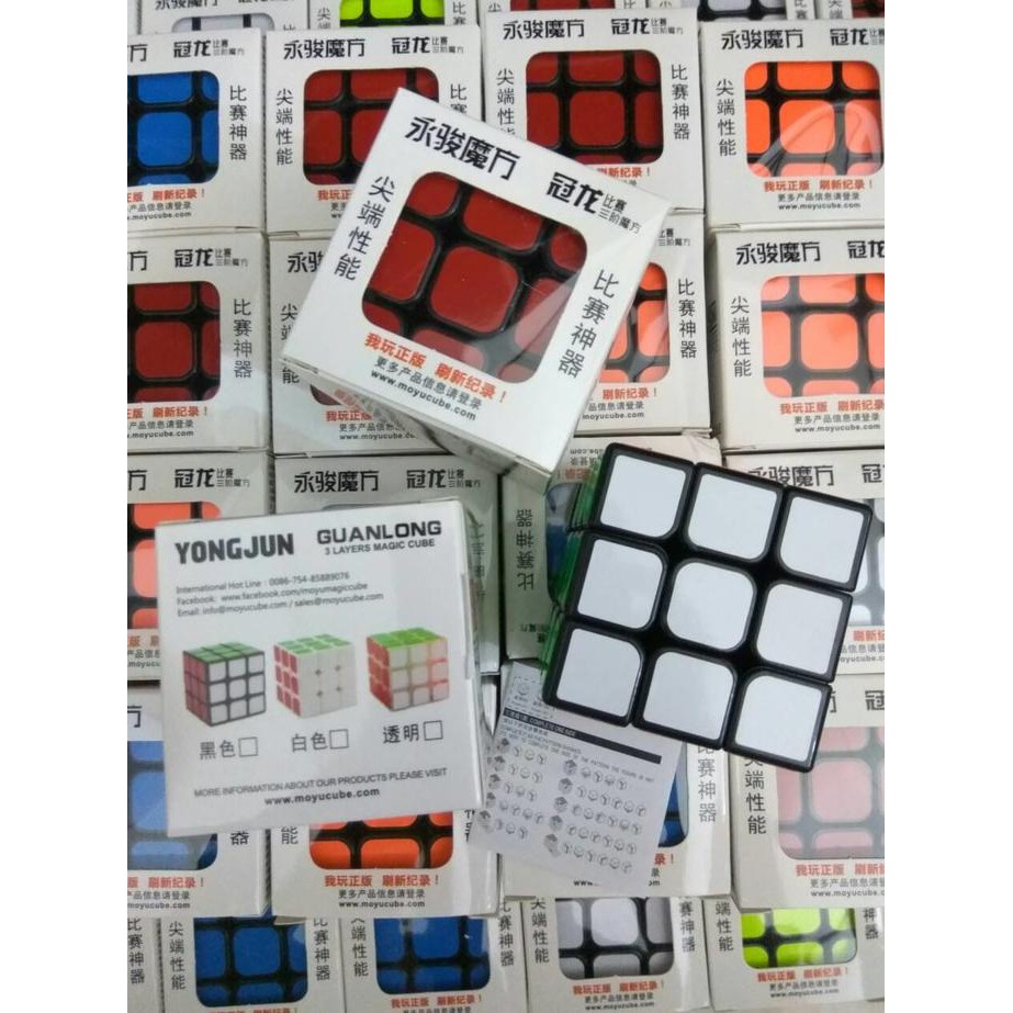 SALE Rubik Yongjun 3x3 / Rubik 3x3 / Rubik Murah / Rubik Guanlong Termurah