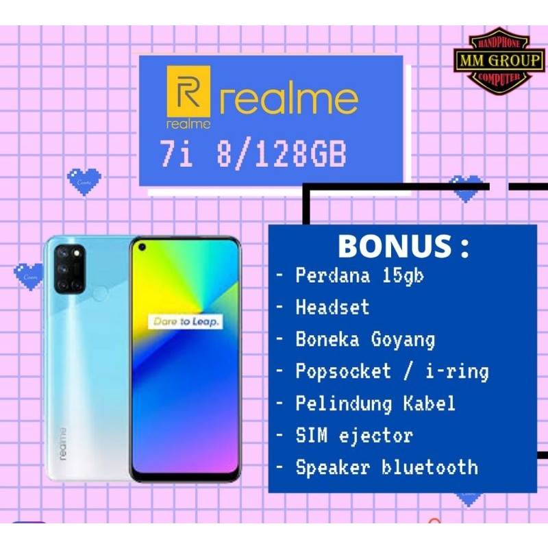HP REALME 7i RAM 8/128GB