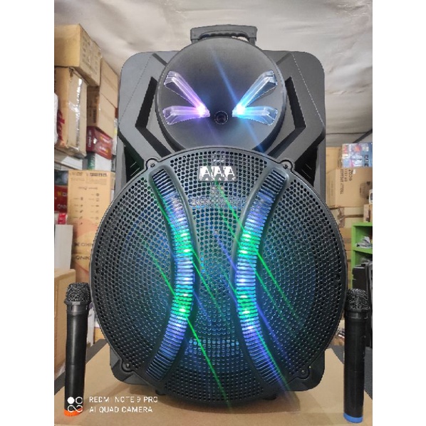 PROMO PORTABLE SPEAKER SPIKER TANAKA DIAMOND ANTROLI 18. SALON KOPER AKTIF BLOUTHOT KARAOKE TANAKA 1