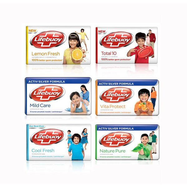 Lifebuoy Bar Soap / Sabun Batang 75gr