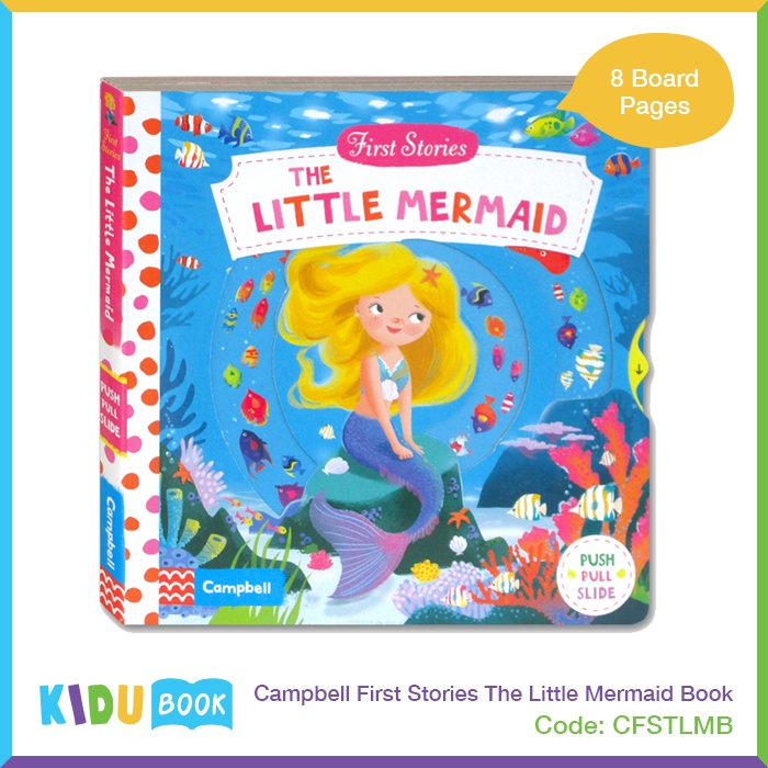 Buku Cerita Bayi dan Anak Campbell First Stories The Little Mermaid Book Kidu Baby