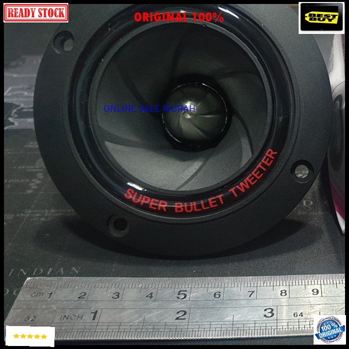 G16 Original 100% speaker super bullet tweeter twiter piezoo pasif spk mini sound system sistem suara audio musik super treble mobil car suround magnet kualitas bagus surround tambahan suara vokal vocal coil booster  Harga satuan  produk ORIGINAL 100% uan