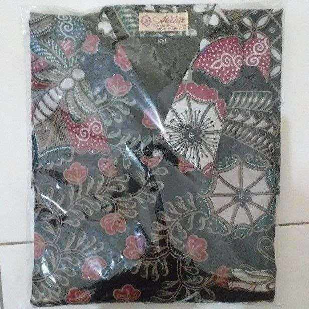 Kemeja Batik Pria Furing Lengan Panjang Slim Fit Baju Batik Modern Solo Jawa Slimfit Premium Pcw010