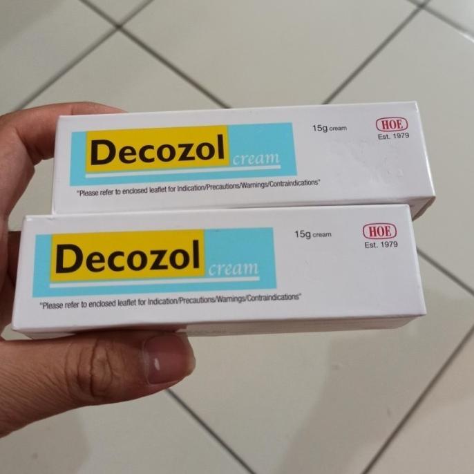 

Decozol Cream 15 gram Salep Untuk Jamur Kulit Panu Kudis Kurap