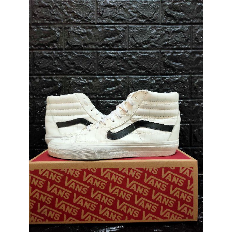 Vans SK8 WHITE LEATHER