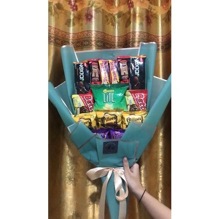 

buket snack/buket makanan/ hadiah wisuda