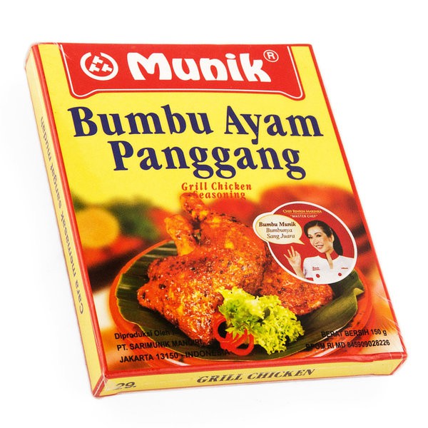 

MUNIK Bumbu Ayam Panggang 150gr - Grill Chicken Seasoning 29