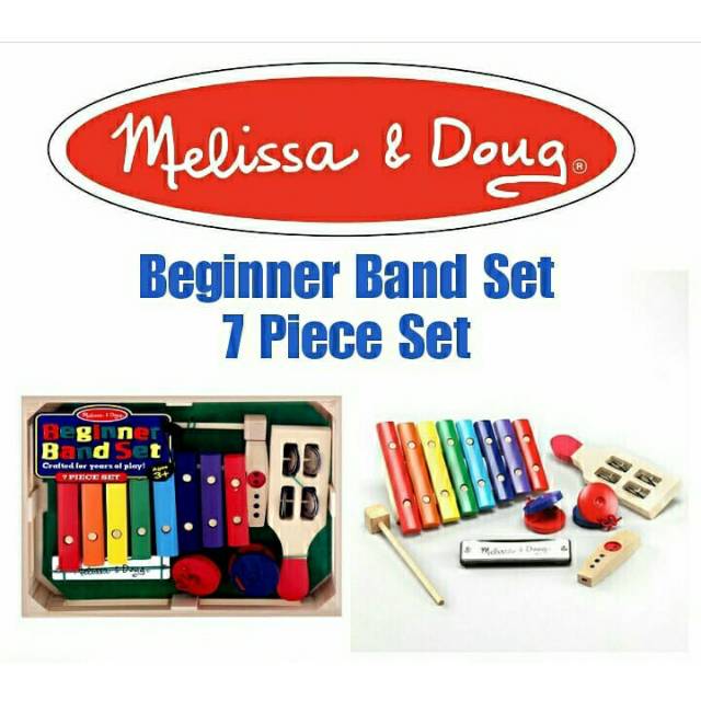 melissa and doug beginner band set