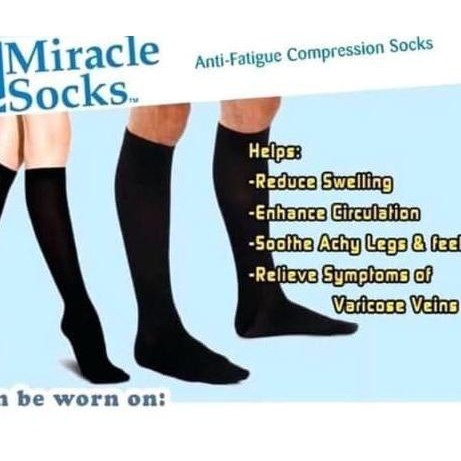 ✤Ayo Borong.. Miracle Socks anti fatigue - Kaos kaki anti Lelah /Kaos Kaki Pijat / **H.