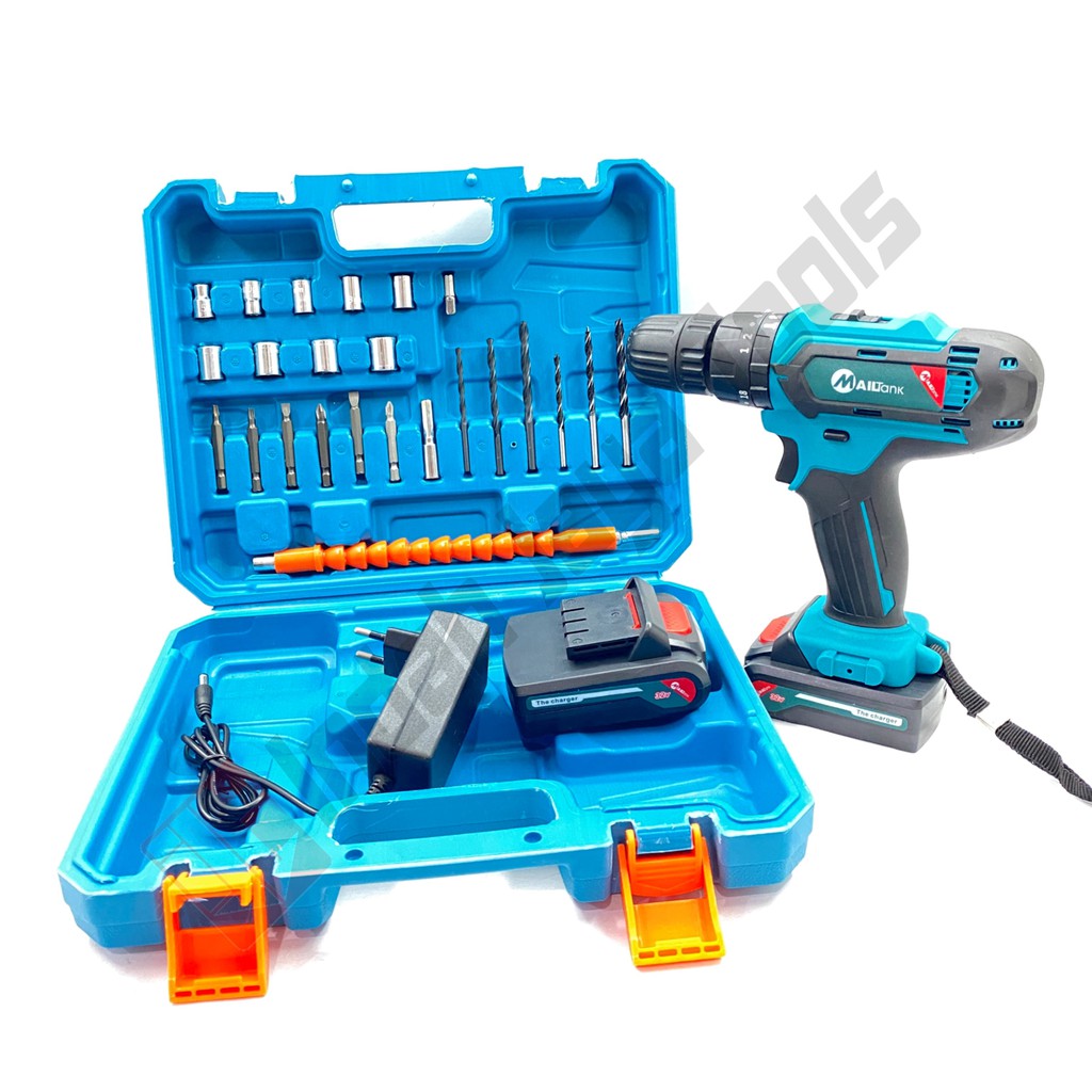 MAILTANK SH190 Cordless Drill Set 32V Mesin Bor Baterai Tembok Impact