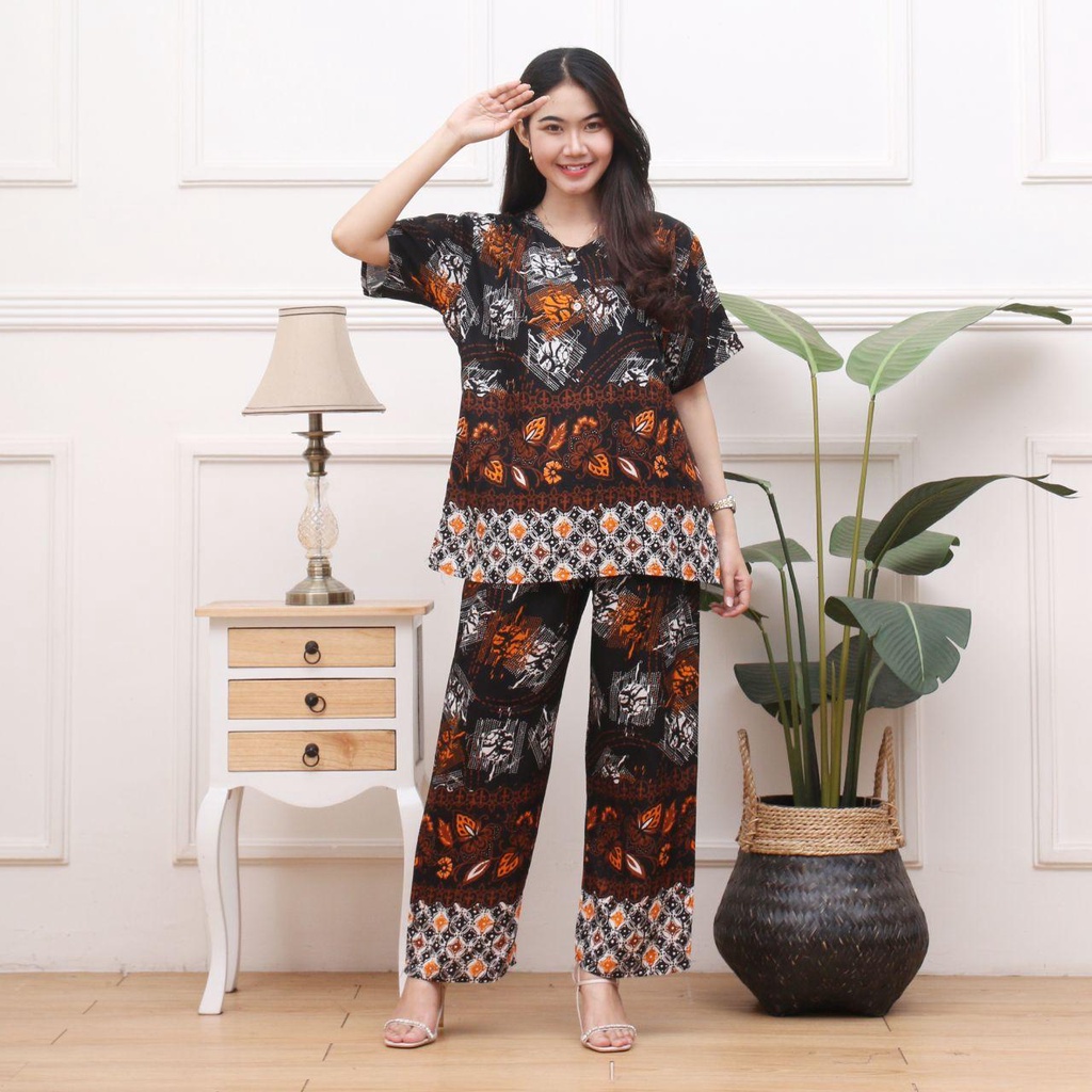 Setelan Cp SHABIRA Baju Tidur Setelan Import