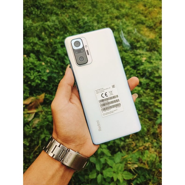 Xiaomi redmi note 10 pro 8/128 gb seken second bekas normal