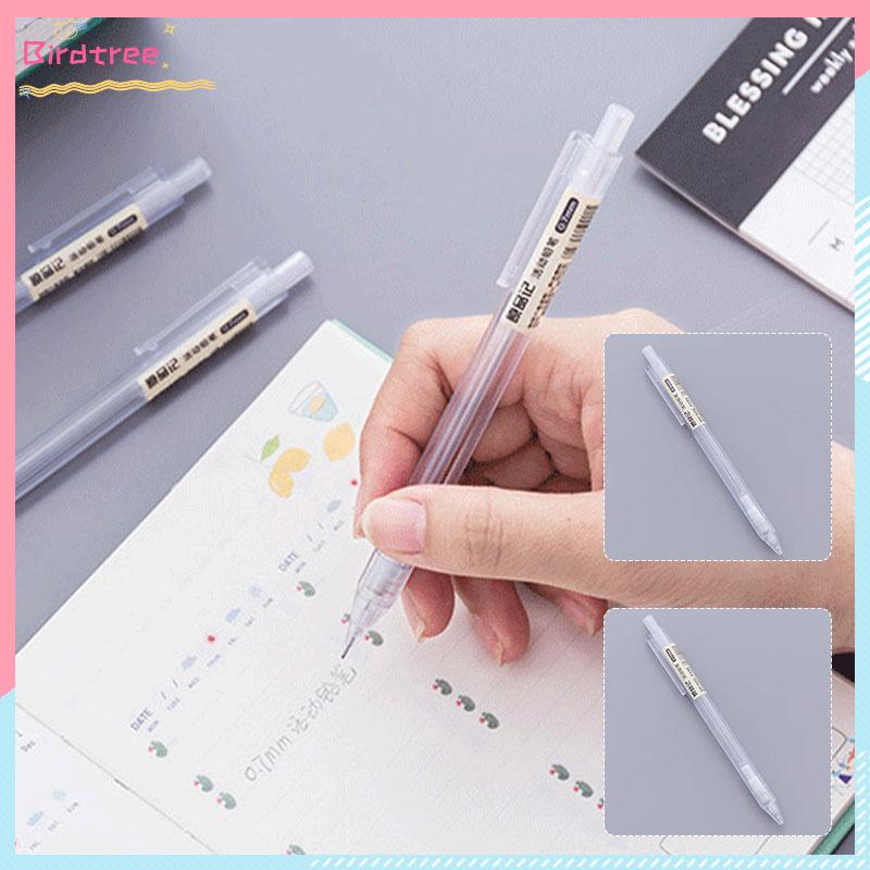 

[Readystock❤️COD]Batang Transparan Sederhana Buram Pensil Otomatis 0.5mm Inti Siswa Alat Tulis Pena Otomatis 0.7mm- BS