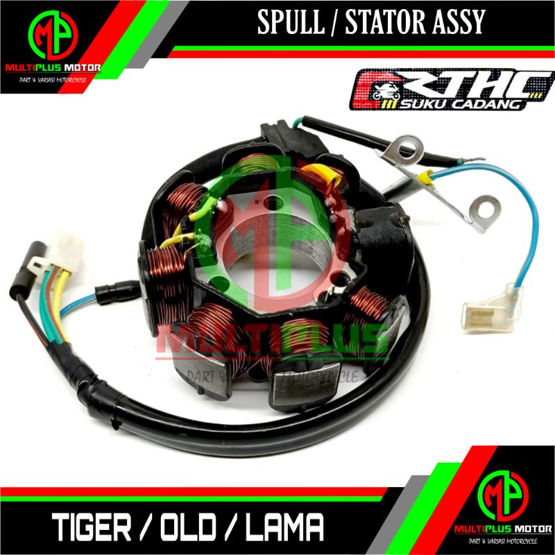 Spul Spull Sepul Sepull Stator set assy komplit komplet TIGER,TIGER 2000,TIGER OLD LAMA