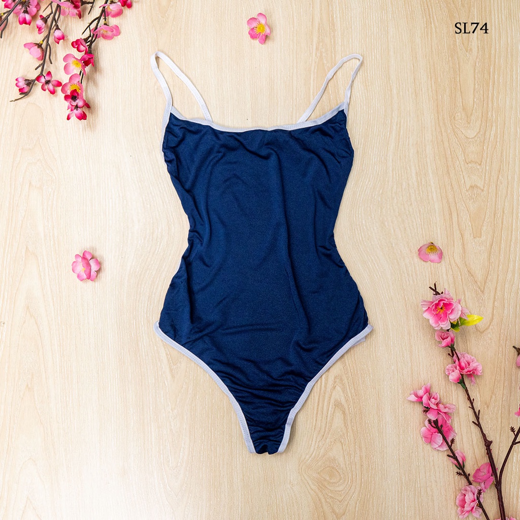 BAJU TIDUR SEXY LIGERIE TRANSPARAN SLEEPWEAR NAVY SL74A