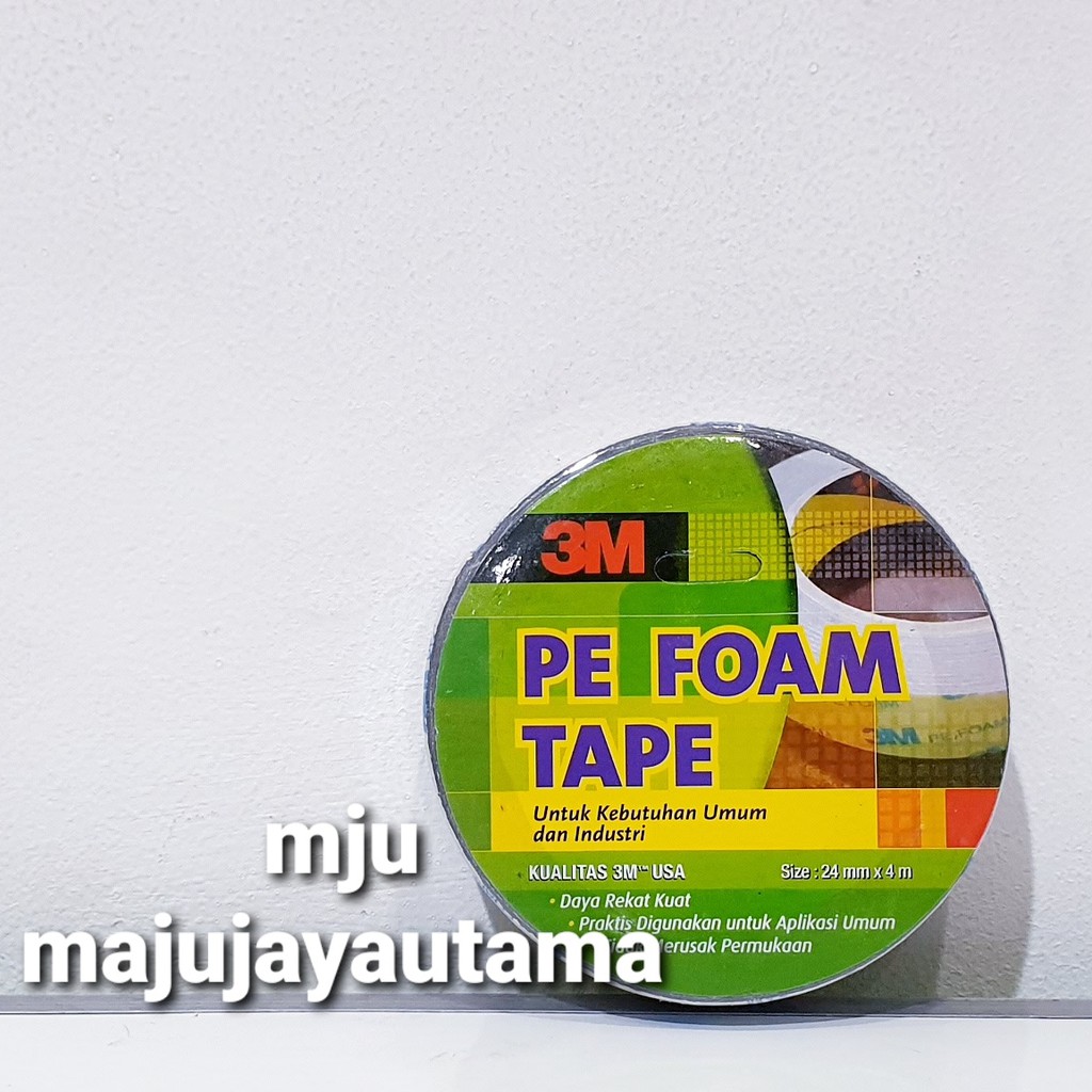 

Double Tape PE Foam tebal: 1.0 mm, size 24 mm x 4m