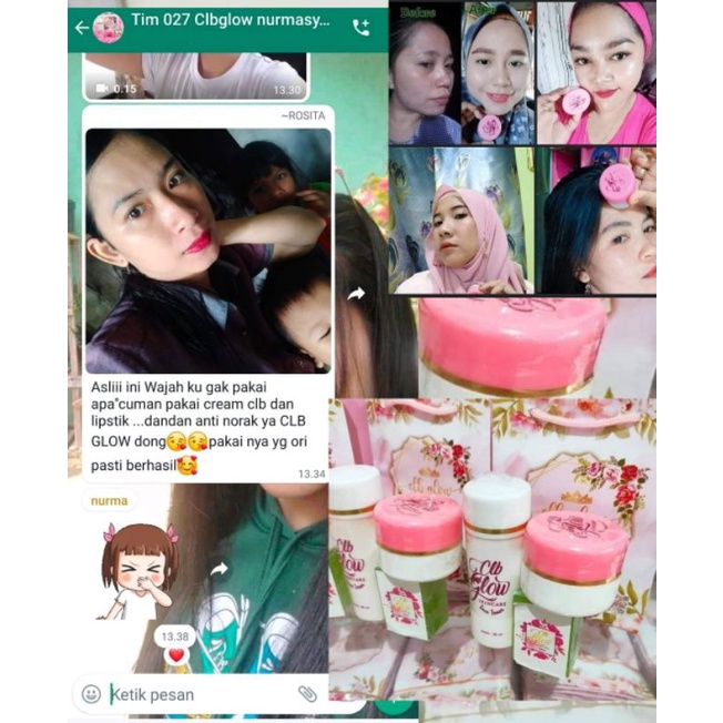 CLB GLOW 100% ASLI, GARANSI UANG KEMBALI JIKA PRODUK TIDAK ASLI. DISTRIBUTOR RESMI