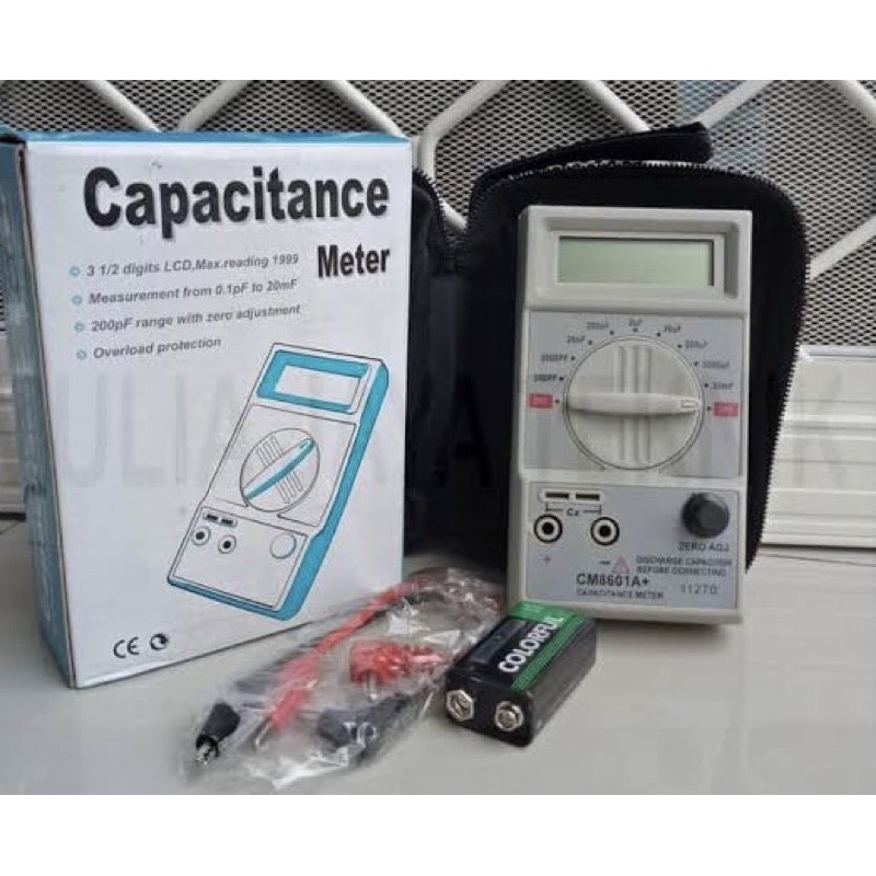 Multitester Kapasitor Capasitor CM8601A+